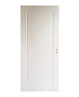 BLOC PORTE 210*90*10CM COMPLET (SERRURE+PAUMELLE+BATTIE) REF: JQ-034