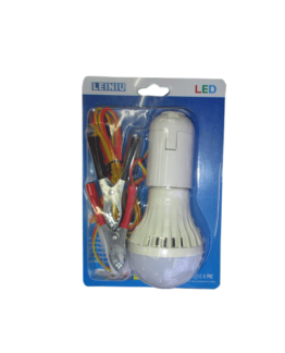 AMPOULE LED 12V E27 5W AVEC PINCE