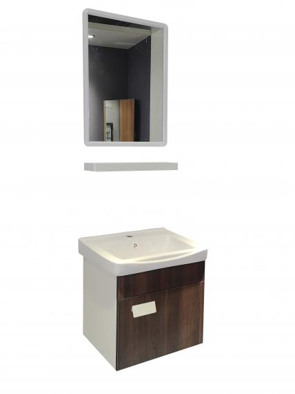 MEUBLE SALLE DEBAIN 500*360*450MM-MIROIR480*630*15MM REF:6520-20-A017