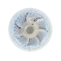 VENTILATEUR PLAFONNIER-300MM AVEC LED- 2COULEURS 220V REF:FSD03W-300