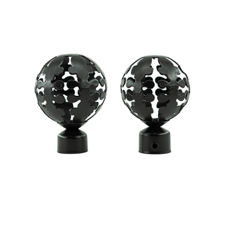 EMBOUT POUR RIDEAU NOIR REF:RNB B-010
