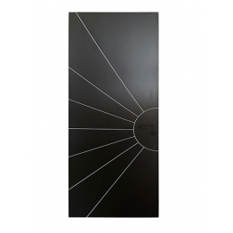 BLOC PORTE 206*90*10CM COMPLET (SERRURE+PAUMELLE+BATTIE) REF: M-010