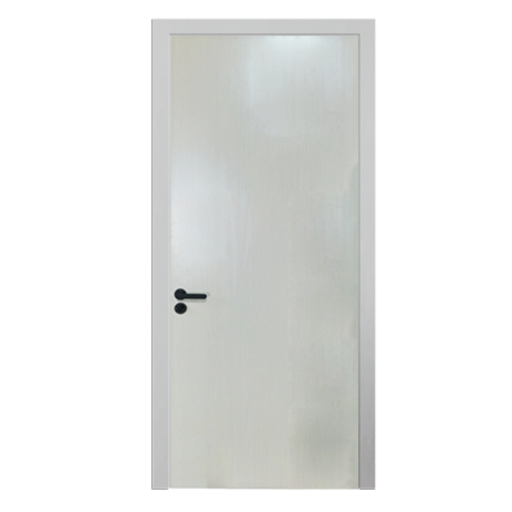 BLOC-PORTE ISOPLANE GRIS FONCE 2100×900×40 MM – POIGNÉE NOIRE ISO_FONCE