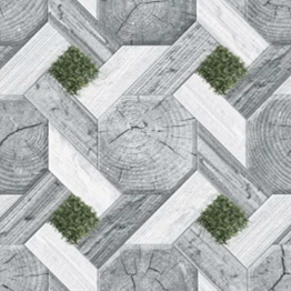 CARREAUX 400X400X7.5MM INJECT MODEL "INDE" REF:GR 32024 net