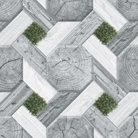 CARREAUX 400X400X7.5MM INJECT MODEL "INDE" REF:GR 32024 net