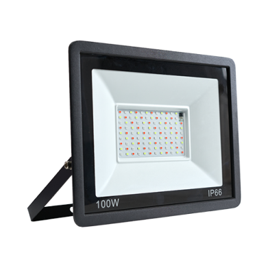 PROJECTEUR 100W IP66 RGB -AVEC TELECOMMANDE REF:H-022