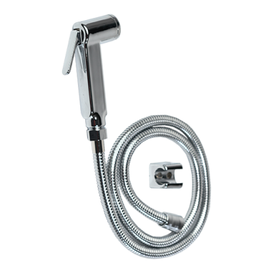 DOUCHETTE AVEC FLEXIBLE ABS CHROME REF:H-035