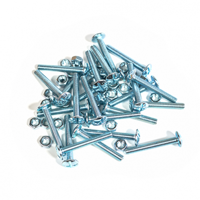 BOULON POELIER 8x60 BOITE DE 100PIECES B-021-8*60