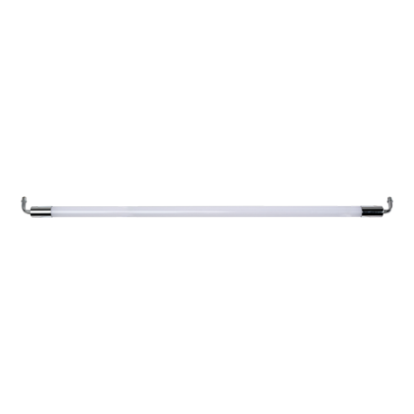 LAMPE TUBE LED SLIM 25MM 1.20M -CHROME REF:LED120PC-C