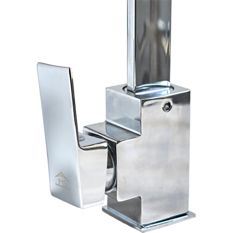 MITIGEUR DE CUISINE CARRE EN INOX-CHROME  REF:HCP25-03C