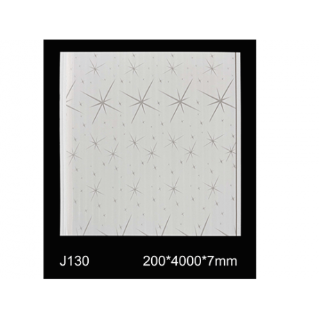 PLAFOND PVC 200X7X4000MM 10PCS/PQTS  REF:J130 NET