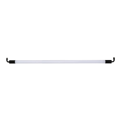 LAMPE TUBE LED SLIM 25MM 1.20M -NOIR REF:LED120PC-B