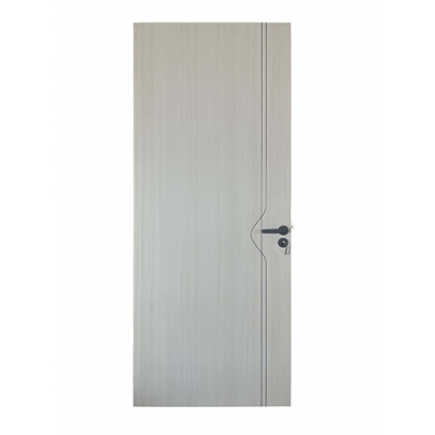 BLOC PORTE 206*90*10CM COMPLET (SERRURE+PAUMELLE+BATTIE) REF:M-023