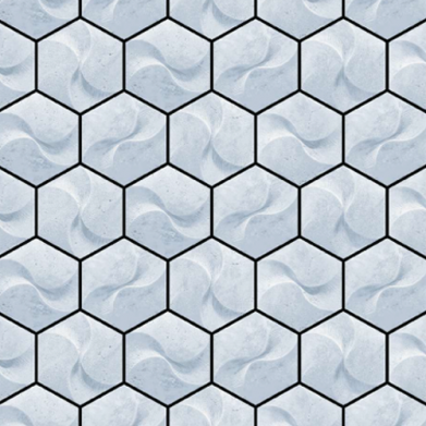 CARREAUX 400X400X7.5MM  INJECT MODEL  INDE REF:27043-LT net