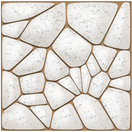 CARREAUX 300X300X7.5MM GLOSSY-PLAIN NOVA- "INDE" REF:LONDON-17