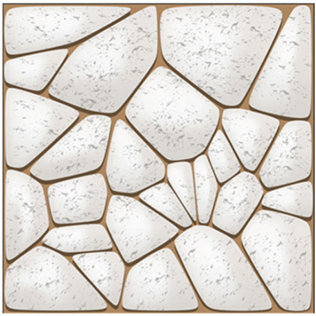 CARREAUX 300X300X7.5MM GLOSSY-PLAIN NOVA- "INDE" REF:LONDON-17