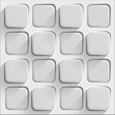 CARREAUX 300X300X7.5MM GLOSSY-PLAIN NOVA- "INDE" REF:LONDON-54