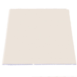 PLAFOND PVC 200X7X4000MM 10PCS/PQTSNET  BLANC CASSE NET