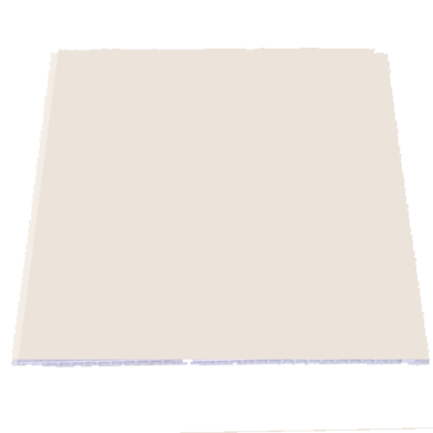 PLAFOND PVC 200X7X4000MM 10PCS/PQTSNET  BLANC CASSE NET