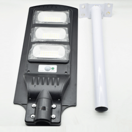 LAMPADAIRE LED SOLAIRE AVEC  FIXATION "ROBUSTE" 300W REF:F-317