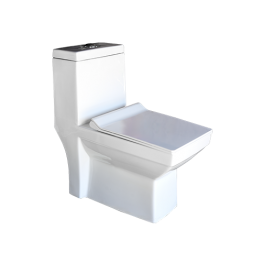 WC MONOBLOC CERAMIQUE 730x360x685MM "INDE" model: CRYSTAL