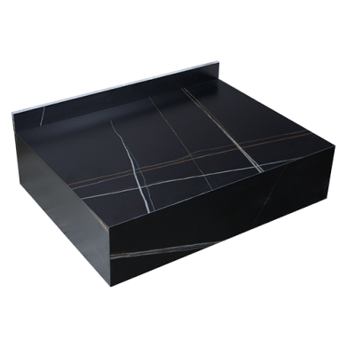 PANNEAU MARBLE NOIR -610X465X150MM REF:YBT-02B