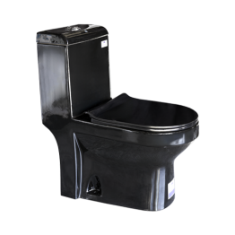 WC MONOBLOC HORIZONTAL NOIR  720*380*790MM REF:1011B