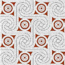 CARREAUX 300X300X7.5MM GLOSSY-NOVA- "INDE" REF: 316 NET