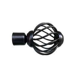 EMBOUT POUR RIDEAU NOIR REF:RNB B-006