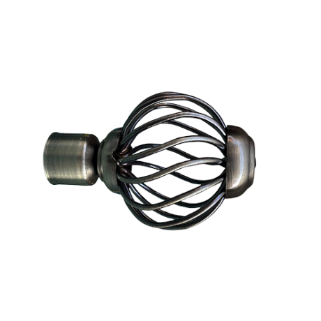 EMBOUT POUR RIDEAU BRONZE  REF:RNB B-006-BR