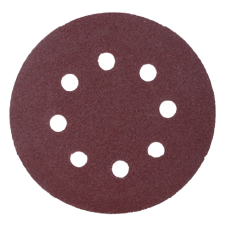 DISQUE ABRASIF 125MM P80 "FINDER" PAQT DE 5PCS