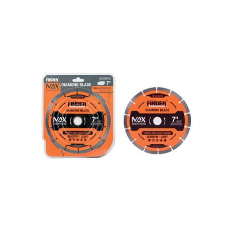 DISQUE DIAMANTE COUPE A SEC SEGMENTE 180MM"FINDER" BOITE DE 6PCES