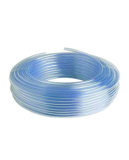 TUYAU BLANC TRANSPARENT 50M 1/2 12mm "MS PIPE"