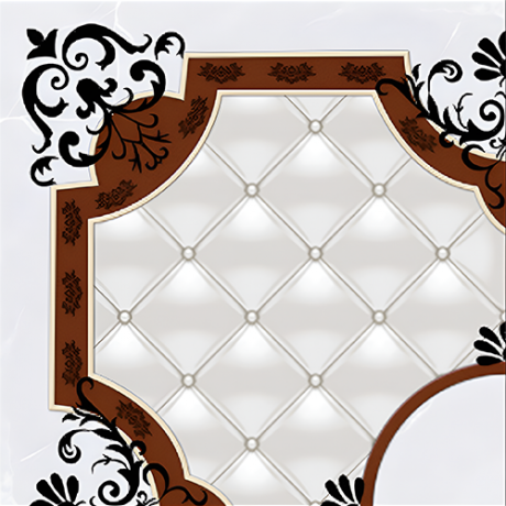 CARREAUX 300X300X7.5MM GLOSSY- PLAIN NOVA "INDE" REF: DUBAI-24 net