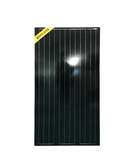 PANNEAU SOLAIRE CADRE  NOIR 12V 200W