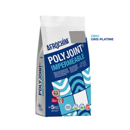POLY JOINT -IMPERMEABLE 5KG-GRIS PLATINE REF:C903