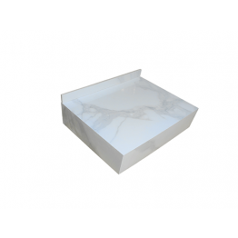 PANNEAU MARBLE BLANC -610X465X150MM REF:YBT-01W