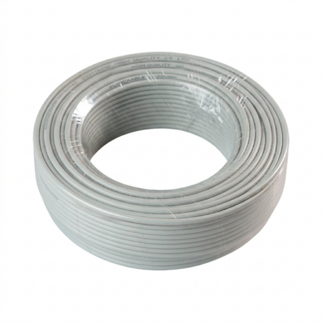 FIL VGV 2x2.5 LONG:50M GRIS SOUPLE  "YAKI"