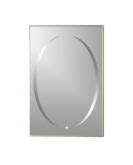 MIROIR DE DOUCHE AVEC LAMPE LED TACTILE REF:F-110/MD3