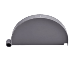 FOND DE NAISSANCE PVC 175MM POUR GOUTTIERE   REF:H-038