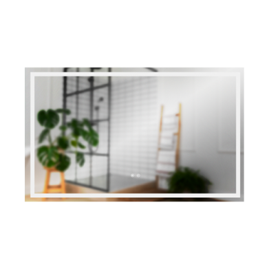 MIROIR SDB SMART LED 120*70CM- 2700-6500K IP44  REF:RF12070D