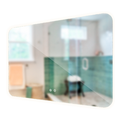 MIROIR SDB SMART LED 120*80CM-2700-6500K IP44  REF:RF12080E