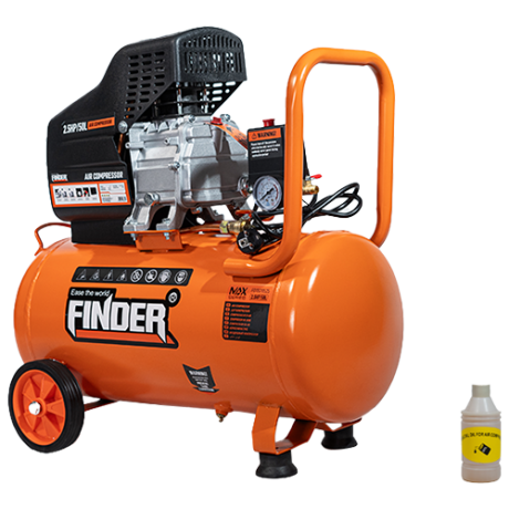 COMPRESSEUR A AIR 50L "FINDER" 2HP REF:FD18010525