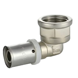 COUDE A SERTIR FEMELLE+FILETAGE FEMELLE90°121UA Ø20X1/2FPE-XREF:A2002