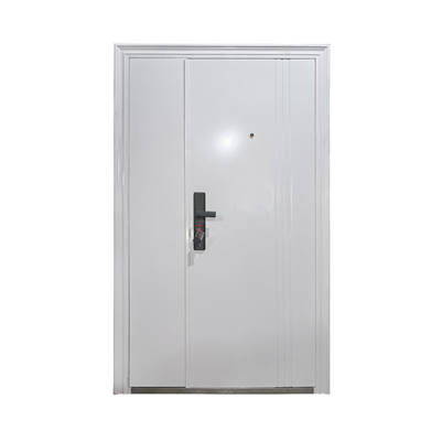 BLOC PORTE COMPLET BLINDÉ TIERCE (SERRURE+PAUMELLE+BATTIE)  – 205 x 120 x 5 CM SECUS025D-R