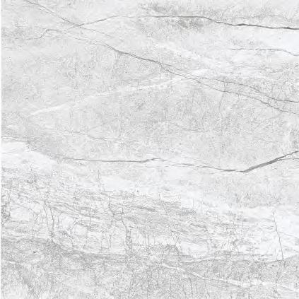 CARREAUX 600X600X8MM -VITRIFIÉS- SEMI-POLIS "INDE" ROMERO LIGHT GREY