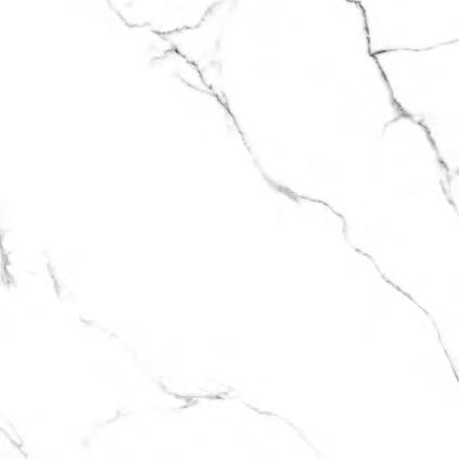 CARREAUX 600X600X8MM -VITRIFIÉS- SEMI-POLIS "INDE" CANOVA WHITE