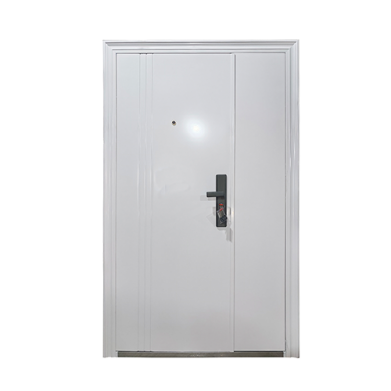 BLOC PORTE COMPLET BLINDÉ TIERCE (SERRURE+PAUMELLE+BATTIE)  – 205 x 120 x 5 CM SECUS025D-L