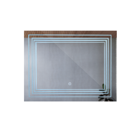 MIROIR DE DOUCHE AVEC LAMPE LED TACTILE REF:RHC-MR1298