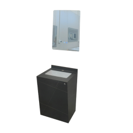 MEUBLE SDB 45*45*65CM + MIROIR LED 45*60CM REF:IB-053